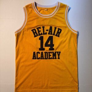 Fresh Prince Of Bel Air Academy Will Smith #14 Throwback Basketball Jersey Sz L